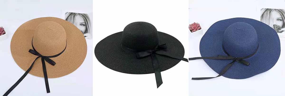straw colorful hat